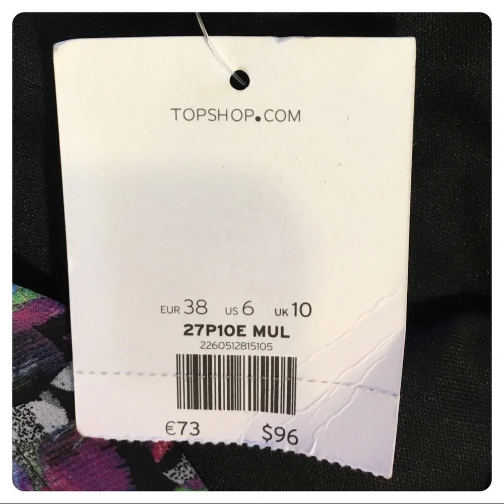 Topshop new tags